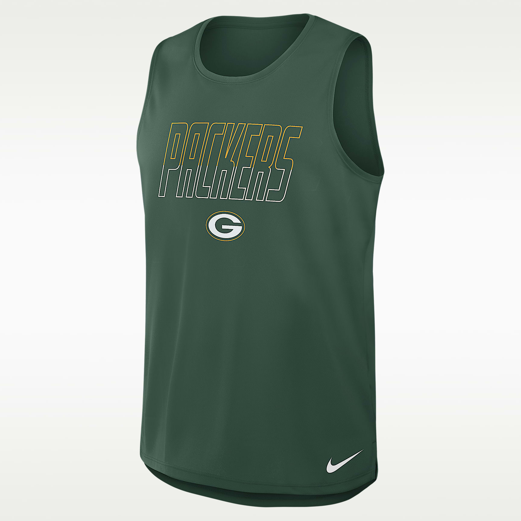 Green Bay Packers Men's Nike Dri-FIT NFL Tank Top. Nike.com